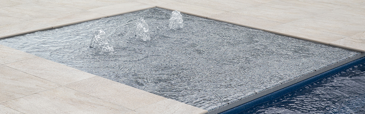 Sunpod Compass Pools water feature installed by Aquastyle Pools - Auckland